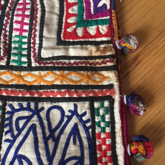 Embroidered Rainbow Cross-Body Bag - Picture 7 of 12